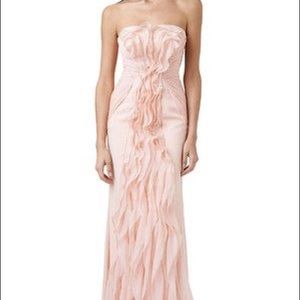 Adrianna Papell Ruffle Gown